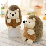 Maxbell cute Animal Plush Toy Hedgehog Doll Soft Hug Back Cushion Xmas Gifts 38cm