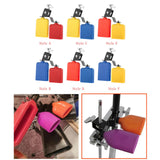 Maxbell Double Mounted Bell Set Noisemaker Percussion Instrument Accessory Style A
