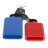 Maxbell Double Mounted Bell Set Noisemaker Percussion Instrument Accessory Style A