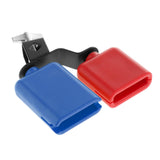Maxbell Double Mounted Bell Set Noisemaker Percussion Instrument Accessory Style A