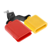 Maxbell Double Mounted Bell Set Noisemaker Percussion Instrument Accessory Style E