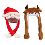 Maxbell Funny Jumping Hat Cosplay Dress up Costume for Christmas Party Girls Boys Santa Claus