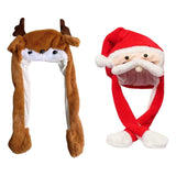 Maxbell Funny Jumping Hat Cosplay Dress up Costume for Christmas Party Girls Boys Santa Claus