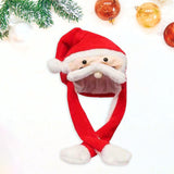 Maxbell Funny Jumping Hat Cosplay Dress up Costume for Christmas Party Girls Boys Santa Claus