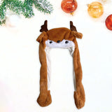 Maxbell Funny Jumping Hat Cosplay Dress up Costume for Christmas Party Girls Boys Deer