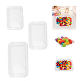 Maxbell Art Trays Rectangle Reusable for DIY Projects Scientific Experiments Beads Small