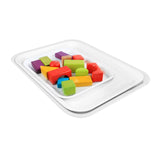 Maxbell Art Trays Rectangle Reusable for DIY Projects Scientific Experiments Beads Large