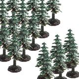 Maxbell 20x Small Artificial Tree for Tabletop Ornaments Kids Gift