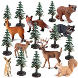 Maxbell 20x Small Artificial Tree for Tabletop Ornaments Kids Gift
