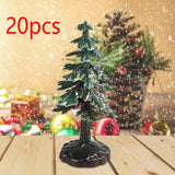 Maxbell 20x Small Artificial Tree for Tabletop Ornaments Kids Gift