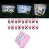 Maxbell Birthday Projector with 18 Slides Patterns for Holiday Party Baby Shower