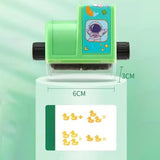 Maxbell Math Learning Stamps Early Math Educational Toy for Boy Girls Birthday Gift Green