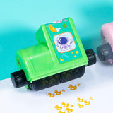 Maxbell Math Learning Stamps Early Math Educational Toy for Boy Girls Birthday Gift Green