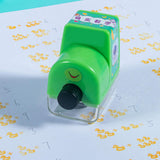 Maxbell Math Learning Stamps Early Math Educational Toy for Boy Girls Birthday Gift Green