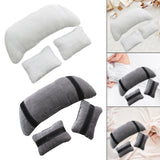 Maxbell Posing Pillow Basket Filler Aid Decoration Fotografia for Girl Newborn White