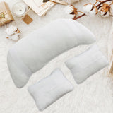 Maxbell Posing Pillow Basket Filler Aid Decoration Fotografia for Girl Newborn White