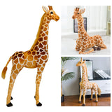 Maxbell big Plush Giraffe Toy Soft Large for Office Kids Gift Decoration 80cm