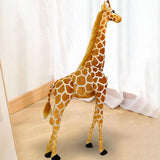 Maxbell big Plush Giraffe Toy Soft Large for Office Kids Gift Decoration 120cm