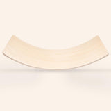 Maxbell Balancing Board Seesaw Wood Montessori Toy Workout Board for Home Gifts Light Wood