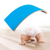 Maxbell Balancing Board Seesaw Wood Montessori Toy Workout Board for Home Gifts Blue