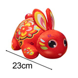 Maxbell Rabbit Plush Toy Cartoon Ornament Plush Animal Doll for New Year Style C