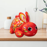 Maxbell Rabbit Plush Toy Cartoon Ornament Plush Animal Doll for New Year Style C