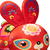 Maxbell Rabbit Plush Toy Cartoon Ornament Plush Animal Doll for New Year Style D