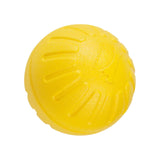 Maxbell EVA Dog Chew Ball Toys Yellow Bite Resistant for Dogs Training Playing 9cm Ball