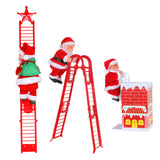 Maxbell Cute Santa Claus Ornament Decoration Cartoon Crafts for Christmas Tree style A