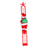 Maxbell Cute Santa Claus Ornament Decoration Cartoon Crafts for Christmas Tree style A