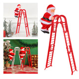 Maxbell Cute Santa Claus Ornament Decoration Cartoon Crafts for Christmas Tree style B