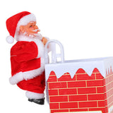 Maxbell Cute Santa Claus Ornament Decoration Cartoon Crafts for Christmas Tree style C