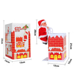 Maxbell Cute Santa Claus Ornament Decoration Cartoon Crafts for Christmas Tree style C