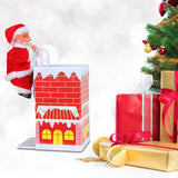 Maxbell Cute Santa Claus Ornament Decoration Cartoon Crafts for Christmas Tree style C