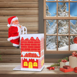 Maxbell Cute Santa Claus Ornament Decoration Cartoon Crafts for Christmas Tree style C