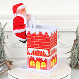 Maxbell Cute Santa Claus Ornament Decoration Cartoon Crafts for Christmas Tree style C