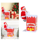 Maxbell Cute Santa Claus Ornament Decoration Cartoon Crafts for Christmas Tree style C