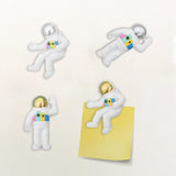 Maxbell Novelty Refrigerator Magnets Waving Astronaut Astronaut for Kitchen Aureate