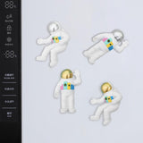 Maxbell Novelty Refrigerator Magnets Waving Astronaut Astronaut for Kitchen Aureate