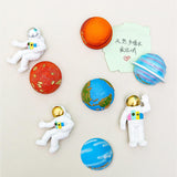 Maxbell Novelty Refrigerator Magnets Waving Astronaut Astronaut for Kitchen Aureate
