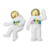Maxbell Novelty Refrigerator Magnets Waving Astronaut Astronaut for Kitchen Aureate