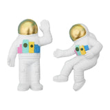 Maxbell Novelty Refrigerator Magnets Waving Astronaut Astronaut for Kitchen Aureate