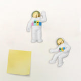 Maxbell Novelty Refrigerator Magnets Waving Astronaut Astronaut for Kitchen Aureate
