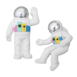 Maxbell Novelty Refrigerator Magnets Waving Astronaut Astronaut for Kitchen Argent