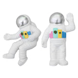 Maxbell Novelty Refrigerator Magnets Waving Astronaut Astronaut for Kitchen Argent