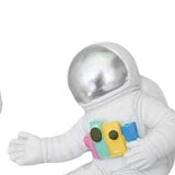 Maxbell Novelty Refrigerator Magnets Waving Astronaut Astronaut for Kitchen Argent