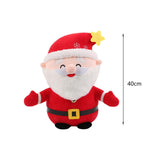 Maxbell Christmas Santa Claus Doll Figurines for Indoor Festival Birthday Gifts 40cm