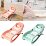 Maxbell Foldable Hair Washing Bed Stool Adjustable for Kids Girls Boys Toddler Pink
