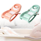 Maxbell Foldable Hair Washing Bed Stool Adjustable for Kids Girls Boys Toddler Pink