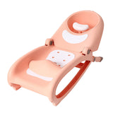 Maxbell Foldable Hair Washing Bed Stool Adjustable for Kids Girls Boys Toddler Pink